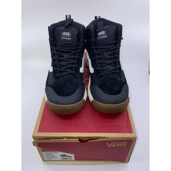 Vans Ultra-range Exo Hi Mte1 Black Marshmallow Sneakers Mens Size 8.5 Us 10Women - Picture 5 of 11